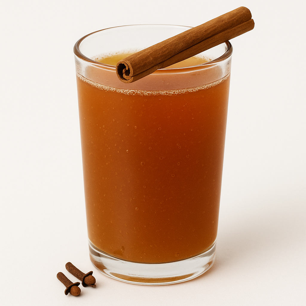 Tepache con canela y clavo